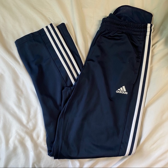 adidas sweatpants navy blue